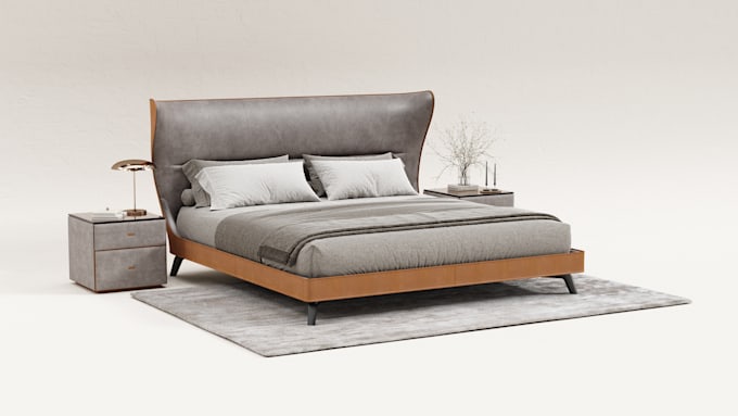 do bed and sleeping products rendering and imaging