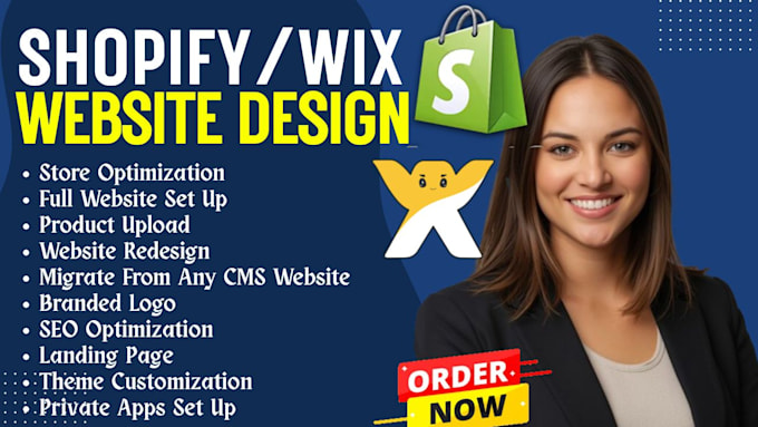 redesign shopify website design wix store update shopify or migrate wix store