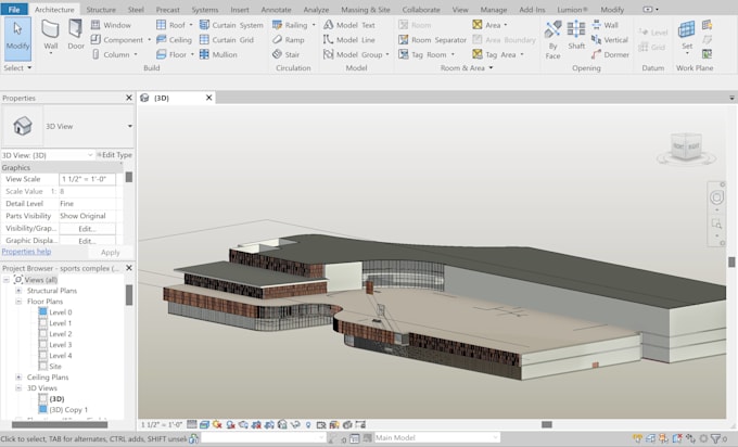 deliver revit shop drawings and bim models for architecture