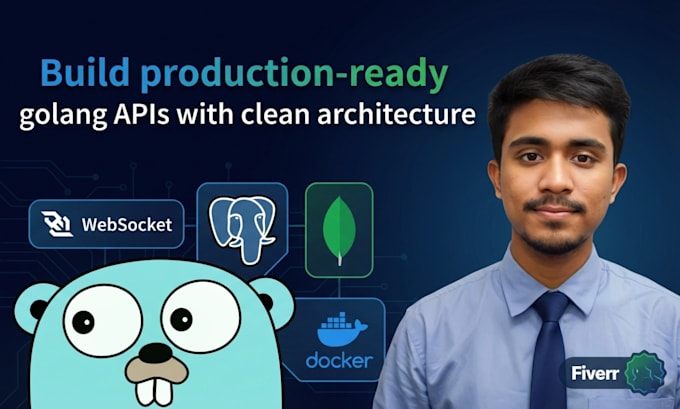 build scalable golang backend, rest API, microservices, and grpc services