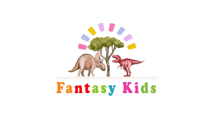 design whimsical illustration logo