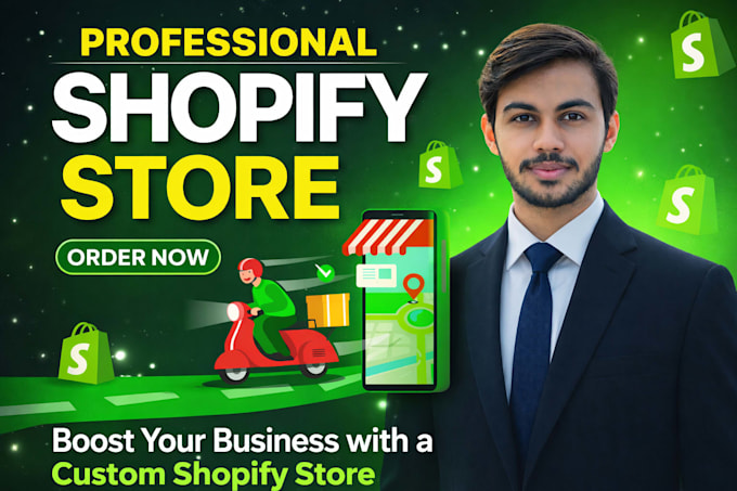 design or redesign shopify store, shopify website, shopify dropshipping store