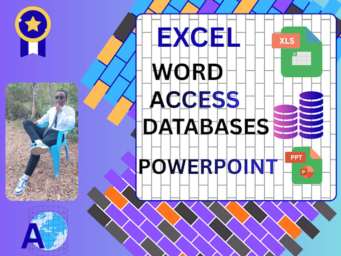 do any microsoft excel, access, database, word and powerpoint tasks