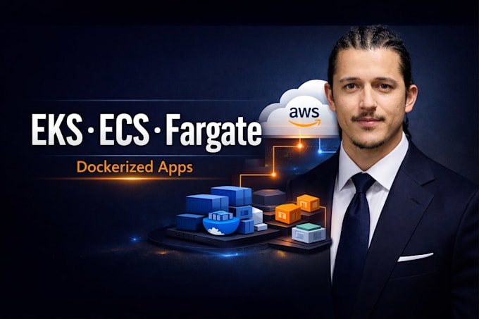 deploy docker app on AWS ecs, eks, kubernetes
