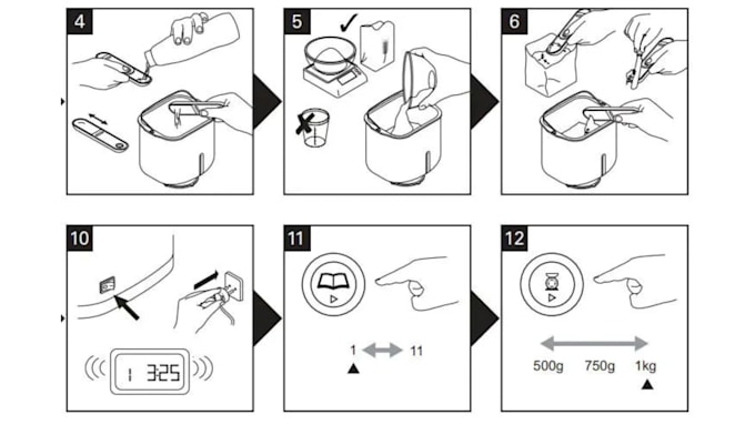 do instruction manual, step by step user guide for product
