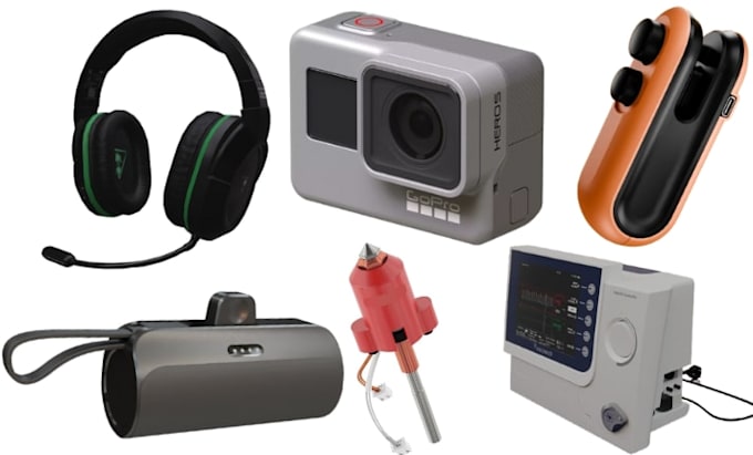 make 3d product modeling for consumer electronics, amazon product rendering
