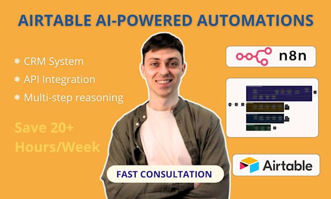 airtable automation workflow, airtable expert, airtable crm