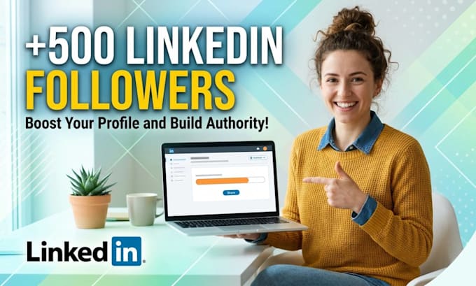 advertise for new 500 linkedin followers