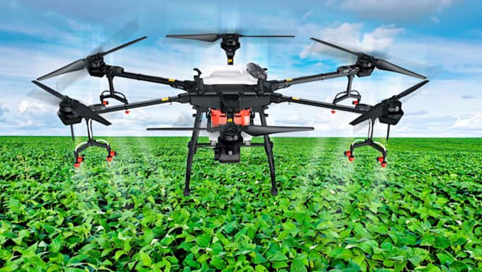 Dron de pulverización uav personalizable para uso agrícola y fabricación