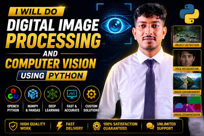 do digital image processing and computer vision using python