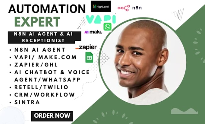 Vapi ai chatbot ai voice agent n8n ai esperto n8n ai receptionist ...