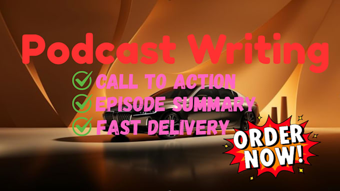 write engaging podcast show notes and descriptions