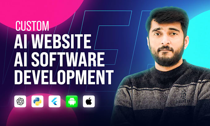 do ai web application, ai mobile app, ai software, ai saas