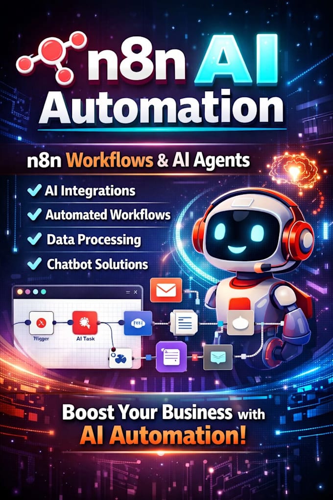 N8n automations, n8n workflow, ai automation, or n8n ai agent by ...