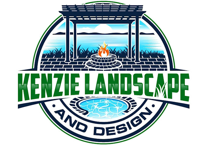 design a custom creative landscape logo