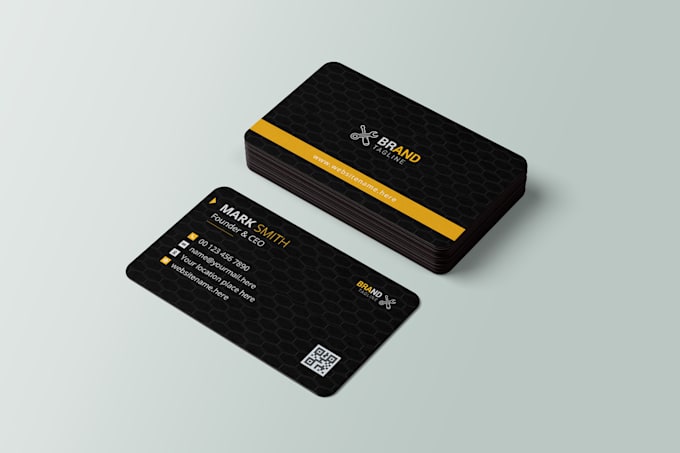 modern business card  design template