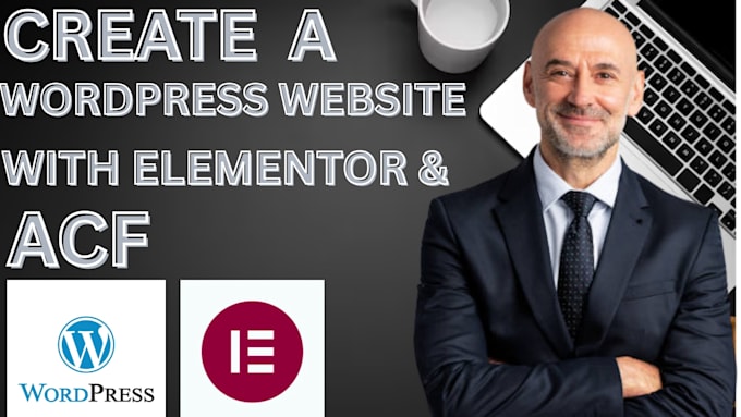 Create responsive wordpress website with elementor pro and acf by ...