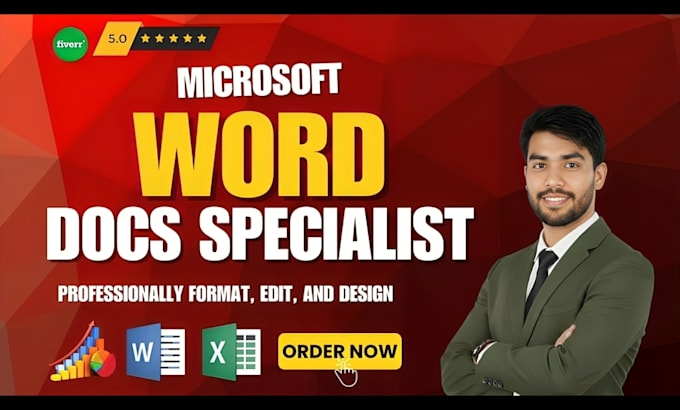 design, format, and edit word documents for you