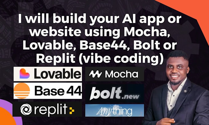build your ai app, ai website using mocha lovable ai base44 bolt new replit ai