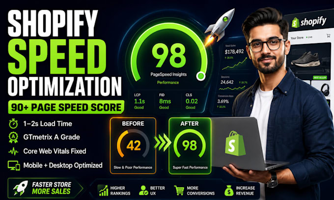do shopify store speed optimization or shopify website speed optimisation
