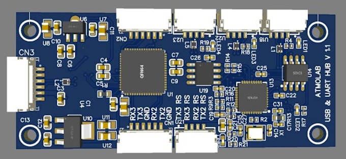 pcb design and develop firmware