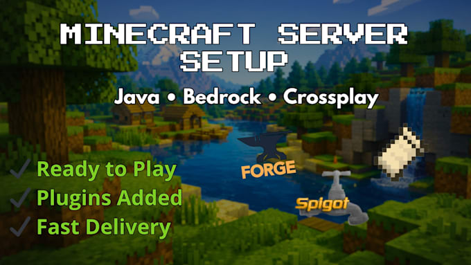 create a minecraft server ready to attract players