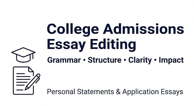 improve your college admissions essay or personal statement