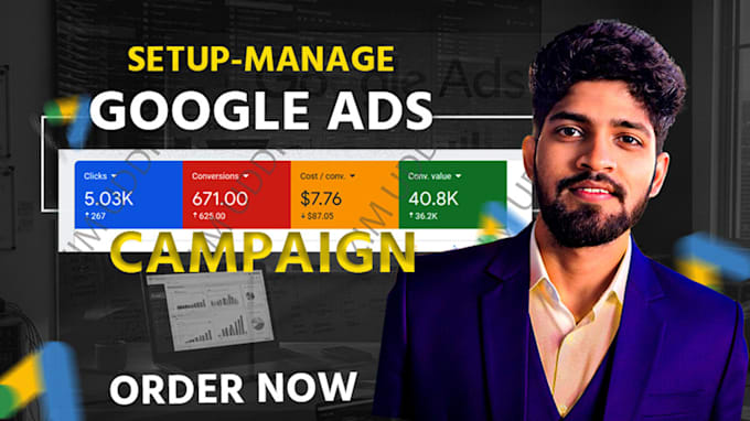 setup google ads, ppc, lead and sales campaign for your business
