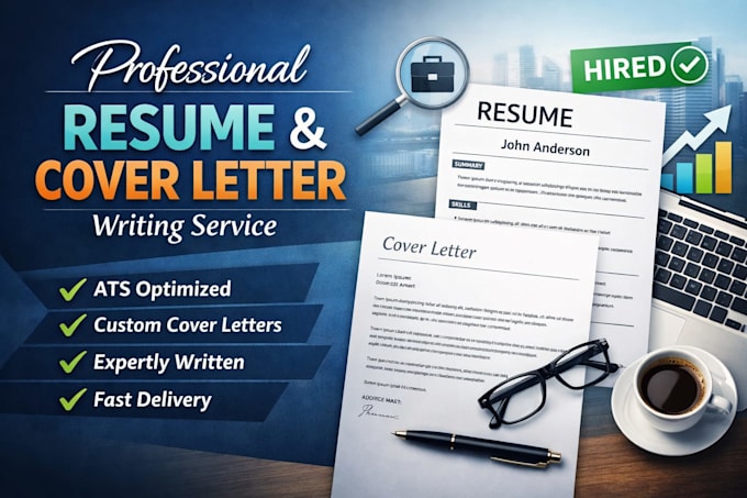 write a professional resume and cover letter