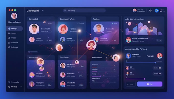 create user matching platforms for startups and communities