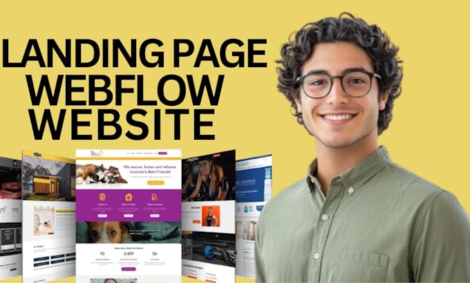develop webflow website webflow landing page webflow expert, webflow animation