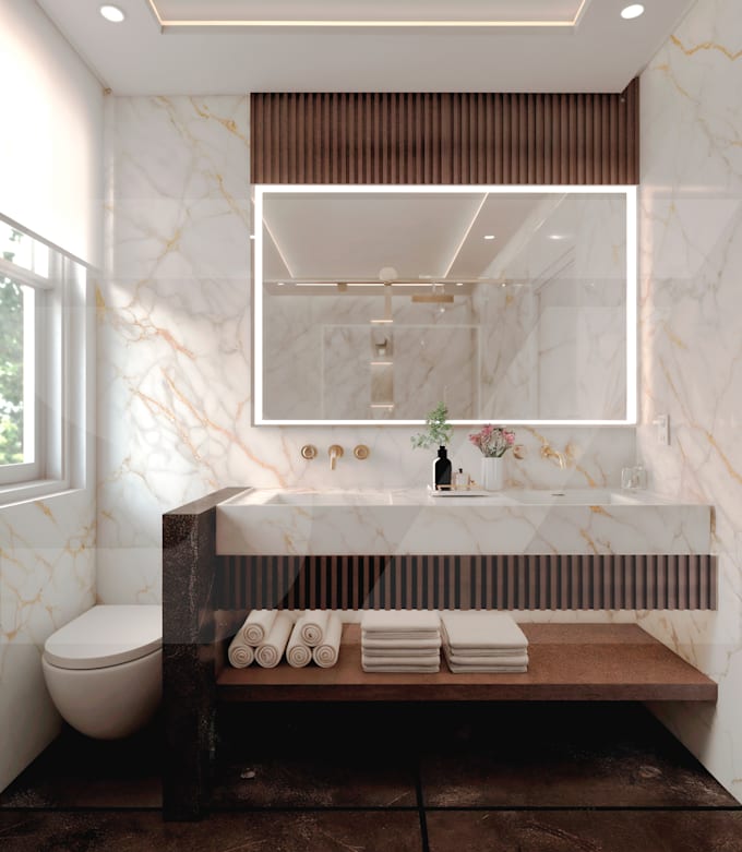 design interior and 3d architectural visualization
