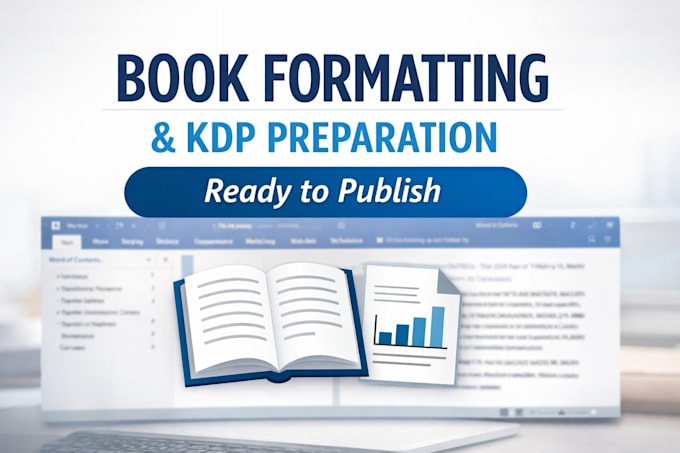 format and structure your book for publishing