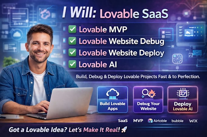 lovable saas lovable mvp lovable website debug lovable website deploy lovable ai