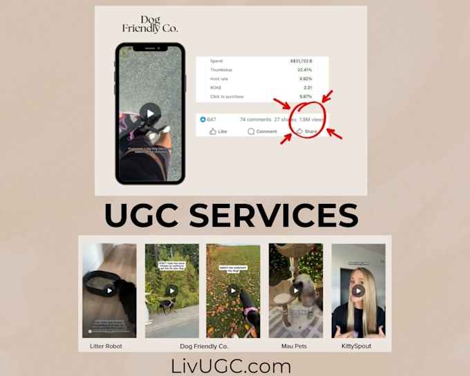 create ugc for your pet brands