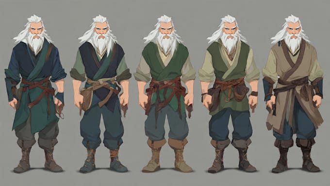 create rpg character faceset