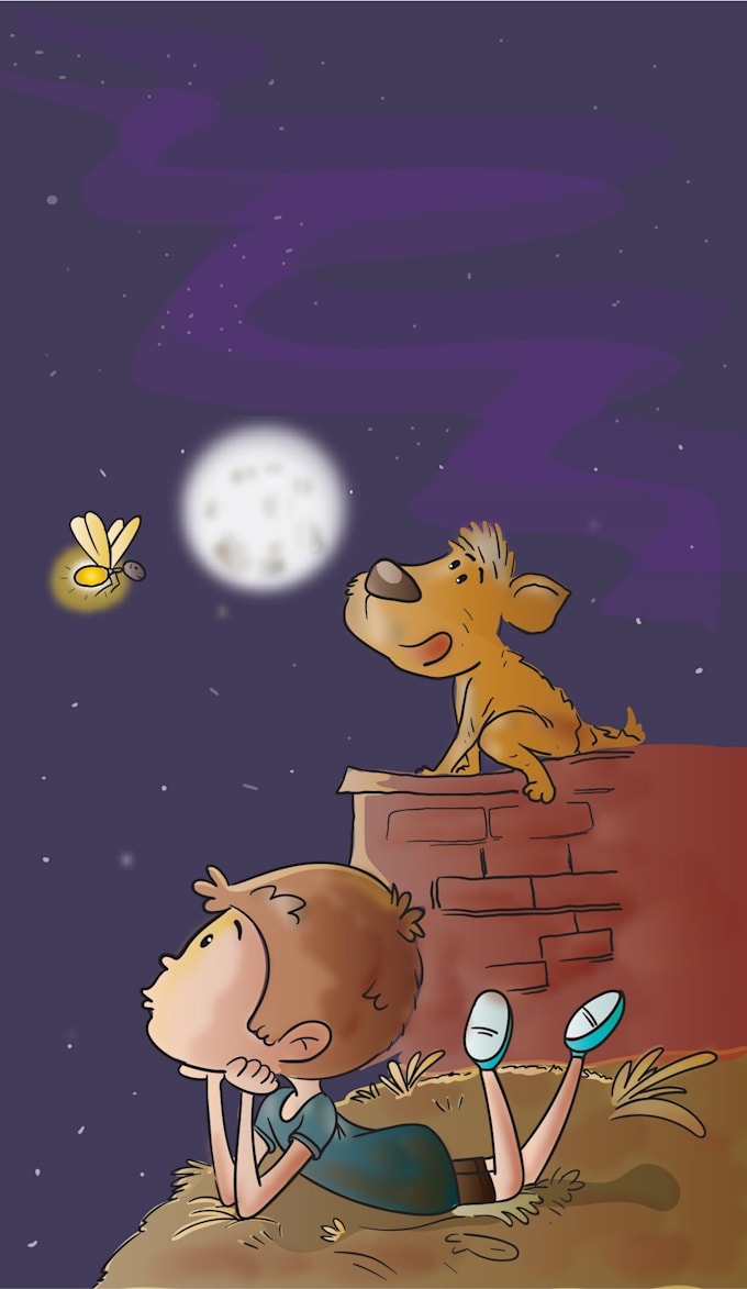draw children book illustration