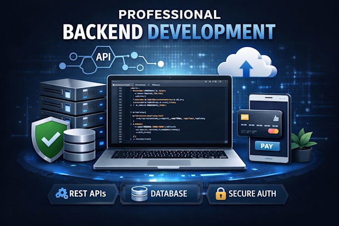 Build scalable backend with auth, database, and rest apis by Akhands164 ...