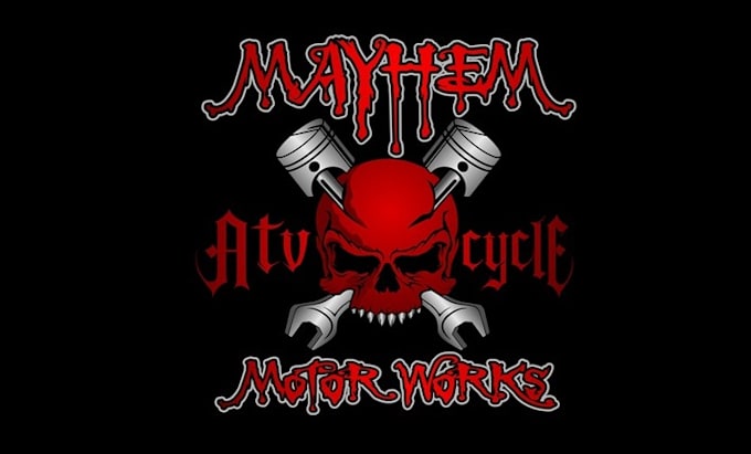 Design amazing motor works atv cycle logo by Israel_joaquin3 | Fiverr