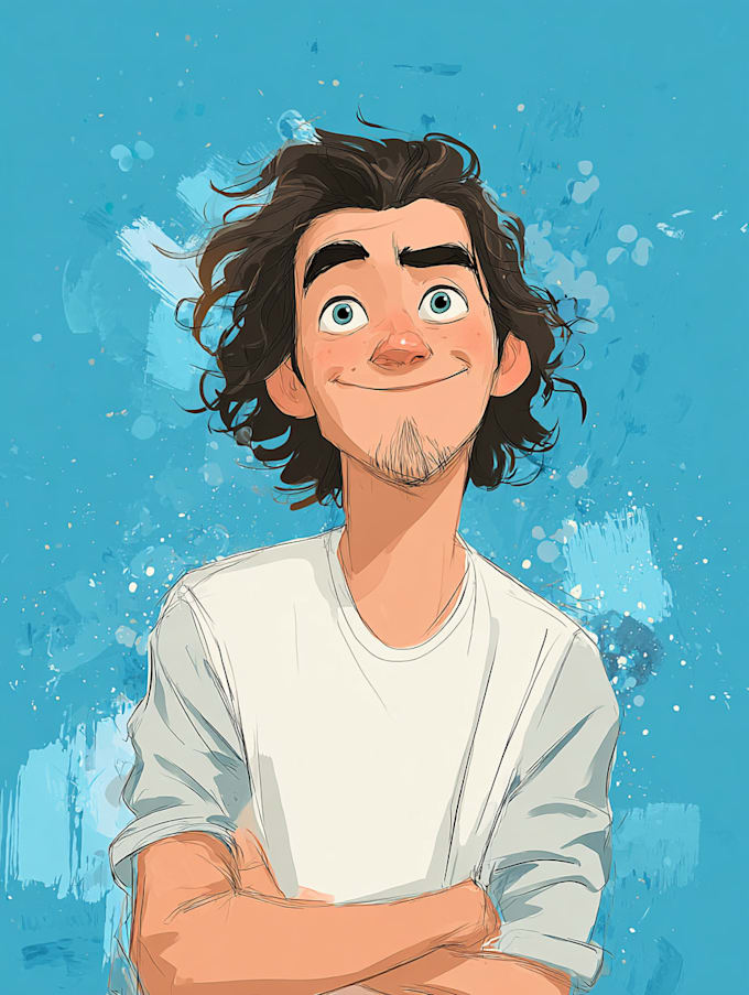 make an cartoon into disney cartoon portrait