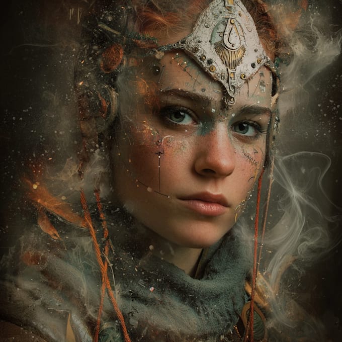 draw anime, realistic portrait or dnd character