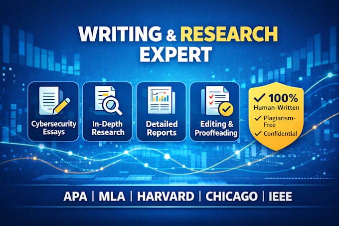 do any cybersecurity essay, cybersecurity research, cybersecurity report