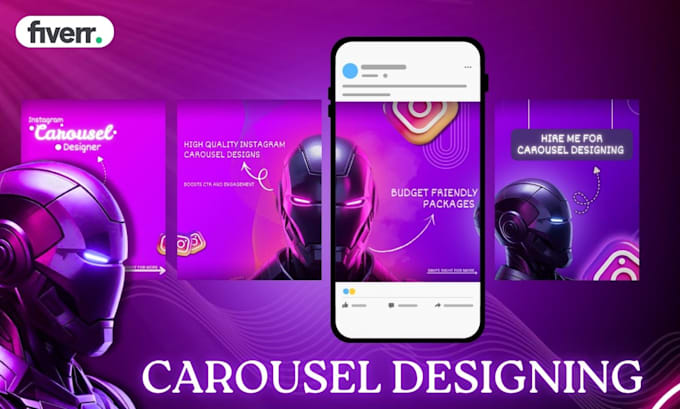 Carousel Design Design premium instagram carousel for you by Lakshya1221_ | Fiverr