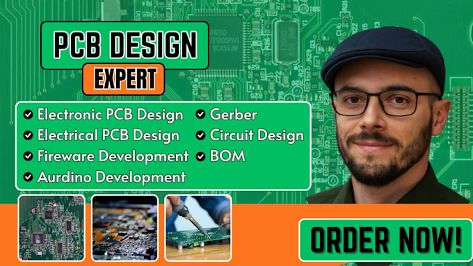 Create high quality pcb layout for iot robotic and embadedded systems ...