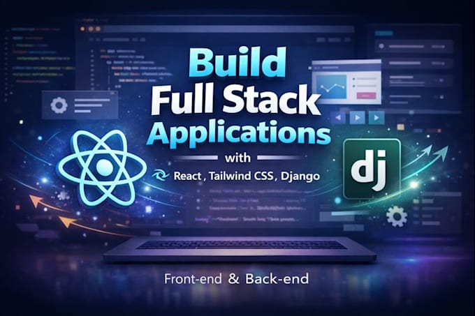 Build a full stack react and django web app by Zoraizbinzahid_ | Fiverr