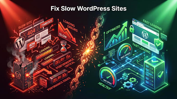 fix and optimize wordpress performance and security