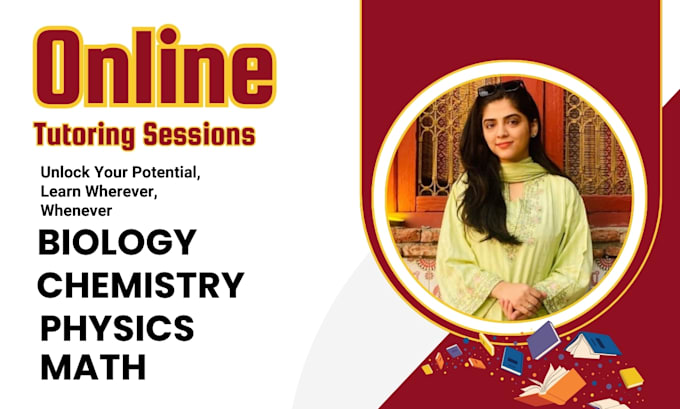 be your expert math, physics, chemistry and biology tutor