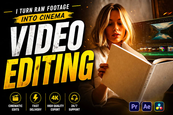 turn raw footage into cinema video editing
