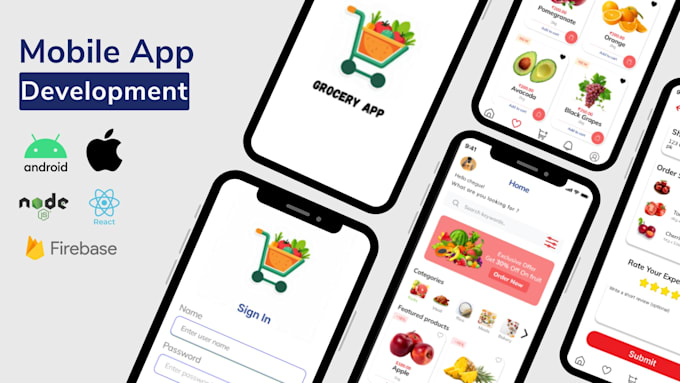 develop enterprise b2b android mobile app, IOS mobile app
