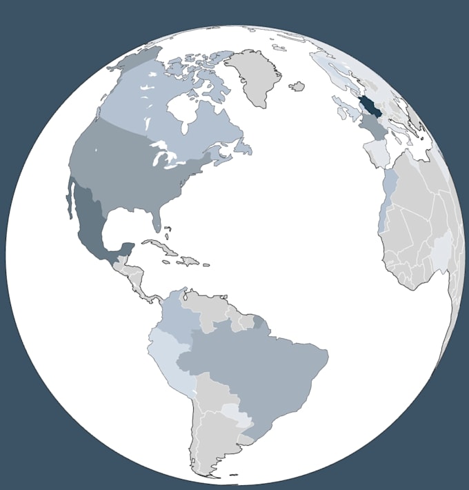 create an interactive 3d globe visualization